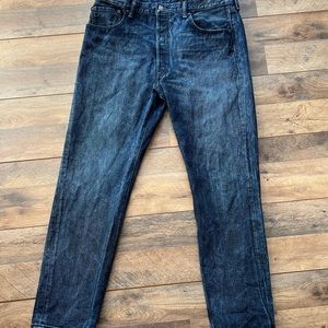 Levi’s 501 CT selvedge indigo jeans